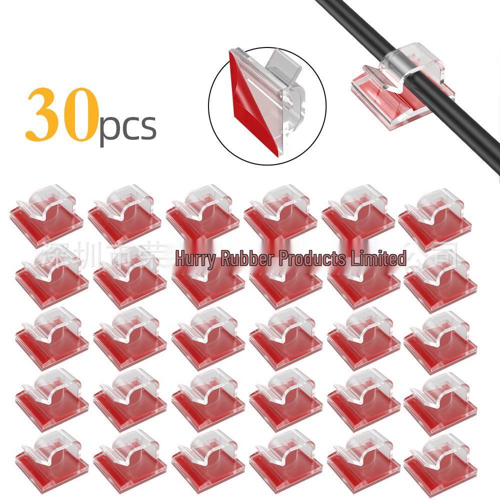 Multi-Purpose Cable Organizer: Home, Car, Desktop & Network Clip
