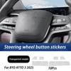 For BYD Yuan PLUS ATTO 3 2025 Central Control Panel Button Sticker Drop Glue Button Protection Interior Decor Accessories