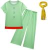 Il Piccolo Principe Vestiti Personaggio dei Cartoni Animati per Bambini Manica Corta Pantaloni Lunghi Tuta Costume Cosplay Tuta e Sciarpa per Ragazzi