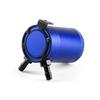 Blue Universal Compact Baffled 2-Port Aluminum Blue Oil Catch Reservoir Can Tank