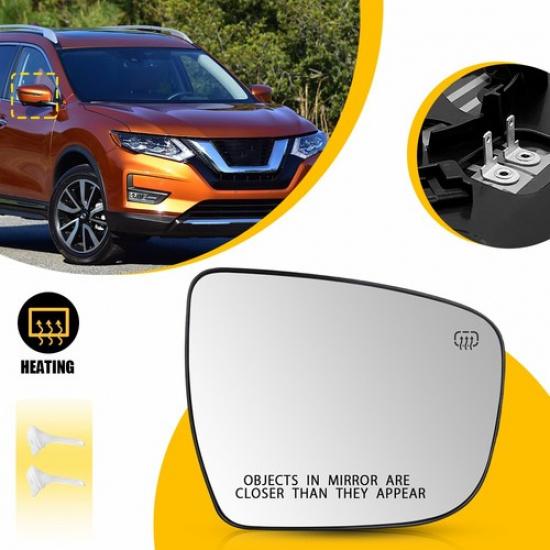 Правое зеркальное стекло с подогревом для Nissan 14-20 Rogue 15-23 Murano 17-20 Pathfinder
