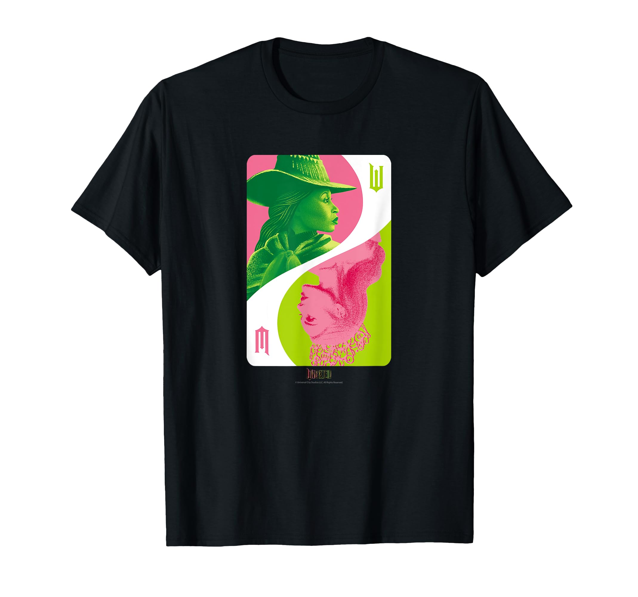

WICKED CARD STYLE ILLUSTRATION (Black) T-shirt