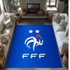 France national football team Printed Flannel Area Rug Non Slip Soft Polyester Floor Carpet Indoor Decor Mat for Bedroom Living Room Sofa