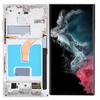 6,8 Zoll Ersatzbildschirm für    2   5G SM S908B EU Internationale Version Touchscreen-Digitizer-Reparaturteile mit Rahmen Fingerabdruck