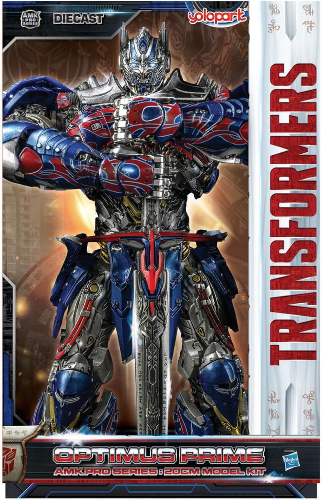 Doyusha The Last Knight AMK PRO Series Optimus Approximately 20cm Plastic Model Kit Transformers Prime, Tall, Pre-painted (Robot)