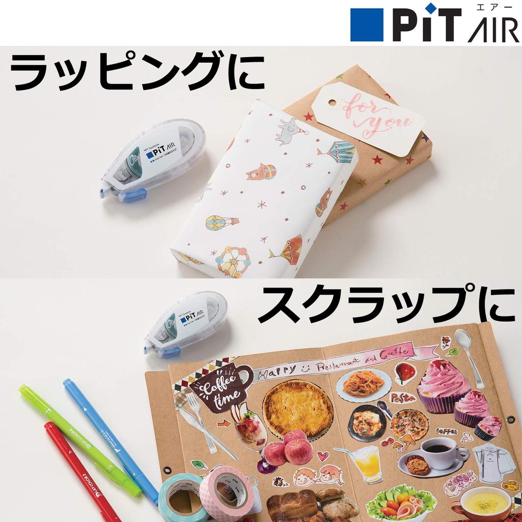 Tombow PiT Air Klebebandkassetten für (Nachfüllung PN-MAS) 10er-Pack PR-MAS-10P