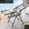 Wing-shaped Multi-purpose Folding Clothes Rack for Home, Bedroom, and Balcony 