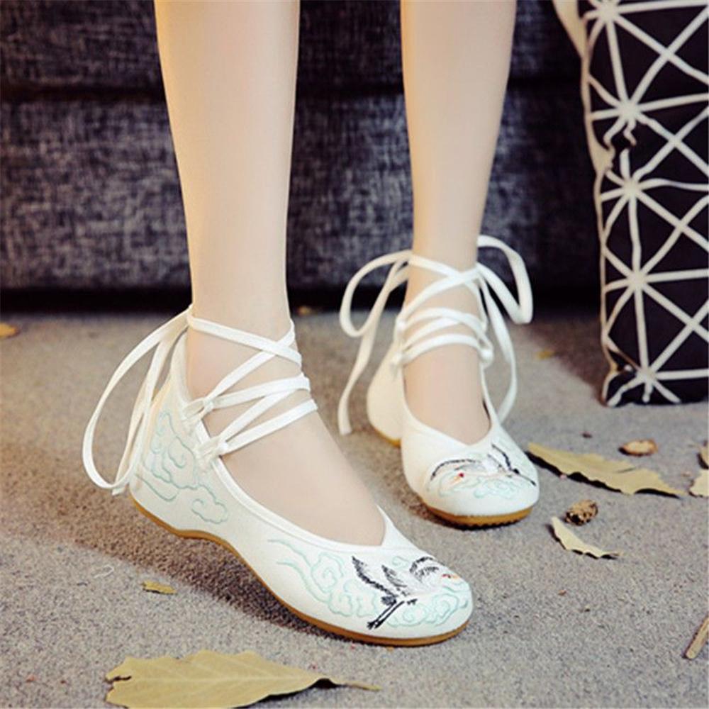 sapatos femininas women fashion plus size high quality spring & summer buckle strap canvas shoes dance shoes ab649