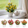 Decoração de casa – Flores e coroas artificiais
