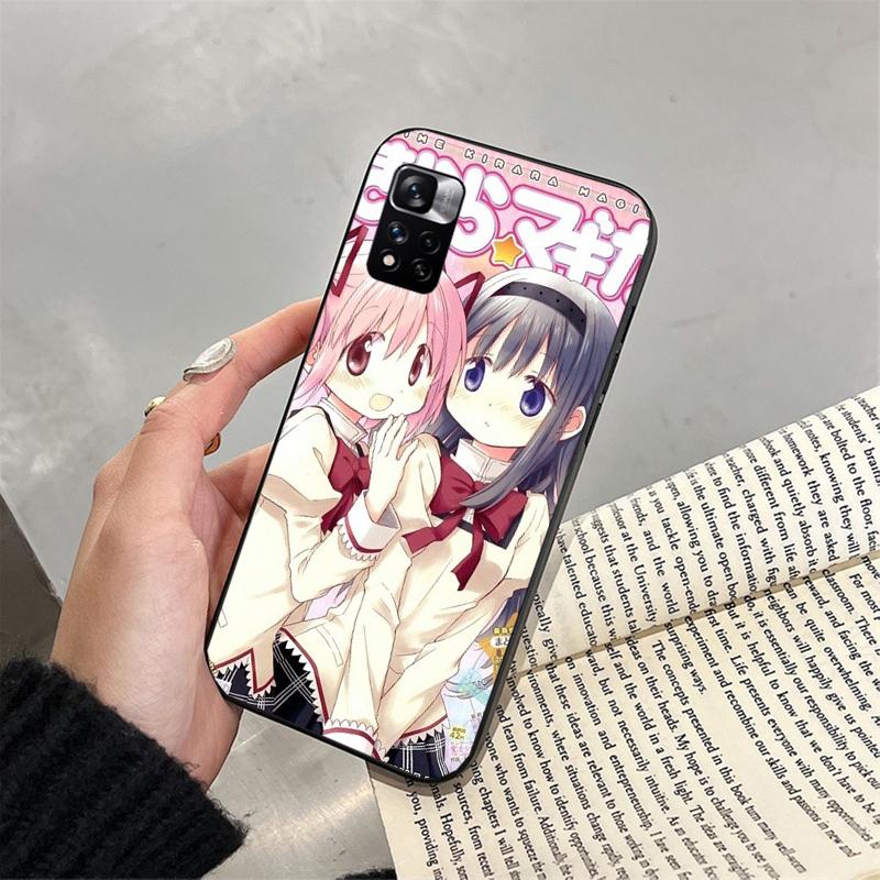 Phone Case For Xiaomi Poco C71 15T 14T Pro Redmi note 15 14 14 13 Pro Redmi A5 15C 13C Puella Magi Madoka Magica