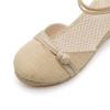2025 Women's Summer Casual Roman Wedge Sandals - European & Korean Style