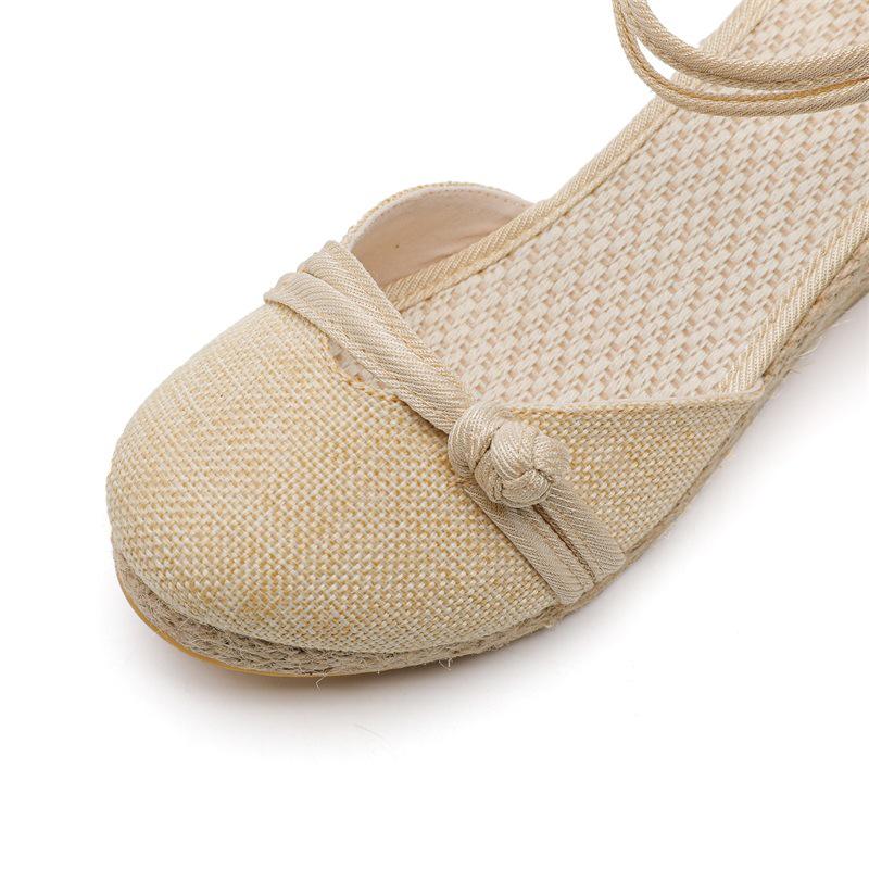 2025 Women's Summer Casual Roman Wedge Sandals - European & Korean Style