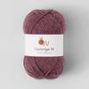 Knitworm Melange 10 Acrylic Yarn, Balls, Medium, 60% Wool, 40% (Plum)