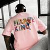 One Piece Unisexs Tshirt Monkey D Luffy Pirate King Anime Tee Summer Spring Boys Simple Short Sleeves Parentchild Outfits