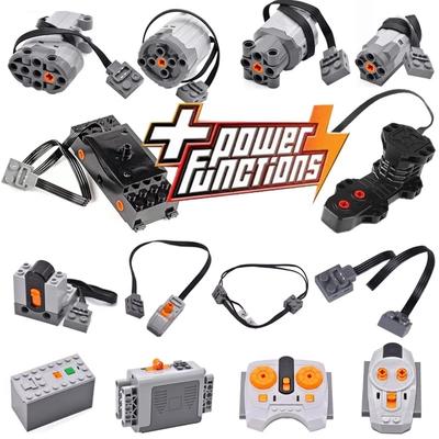 Technical Motor Parts Multi Power Functions 8293 8883 Tool Servo Train Motor Pf Model Sets Building Blocks Compatible All S