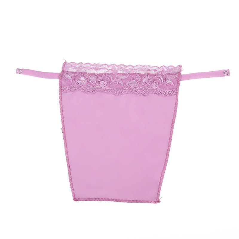 Seamless Lace Trim Anti-Exposure Bandeau: Lightweight One-Piece for Spring & Summer