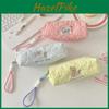 Kids Cartoon Embroidered Large Capacity Pencil Case With Soft Polyester For Girls And School Supplies