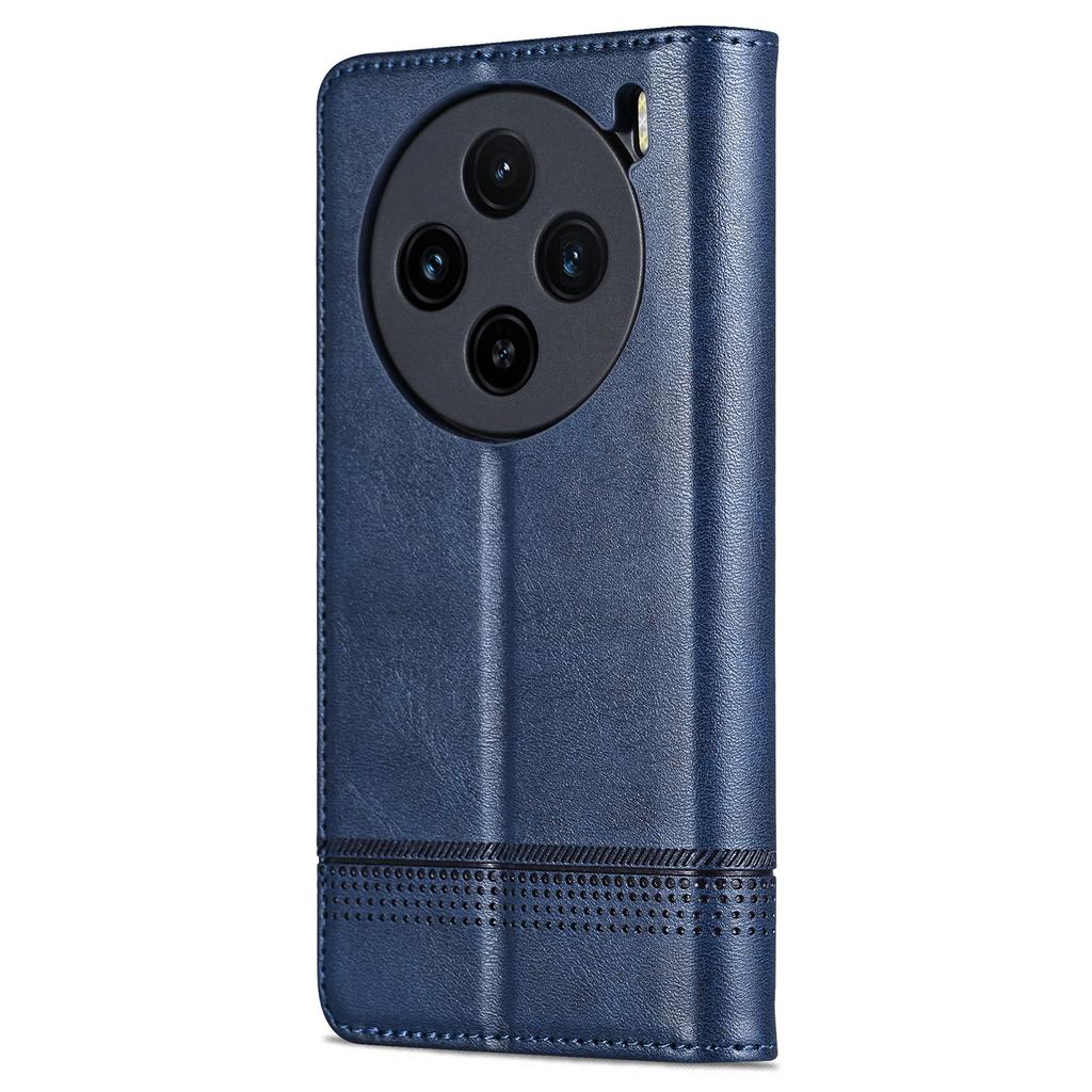 AZNS For vivo X100s 5G Case Magnetic Auto Closing PU Leather Phone Wallet Cover