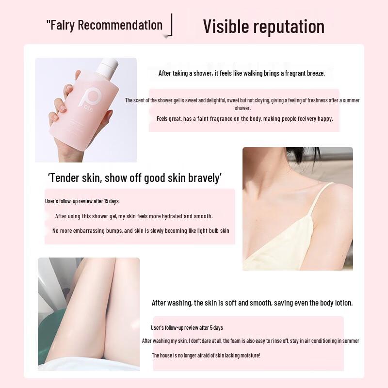 Buty Energizing Peach Long-Lasting Fragrance Shower Gel