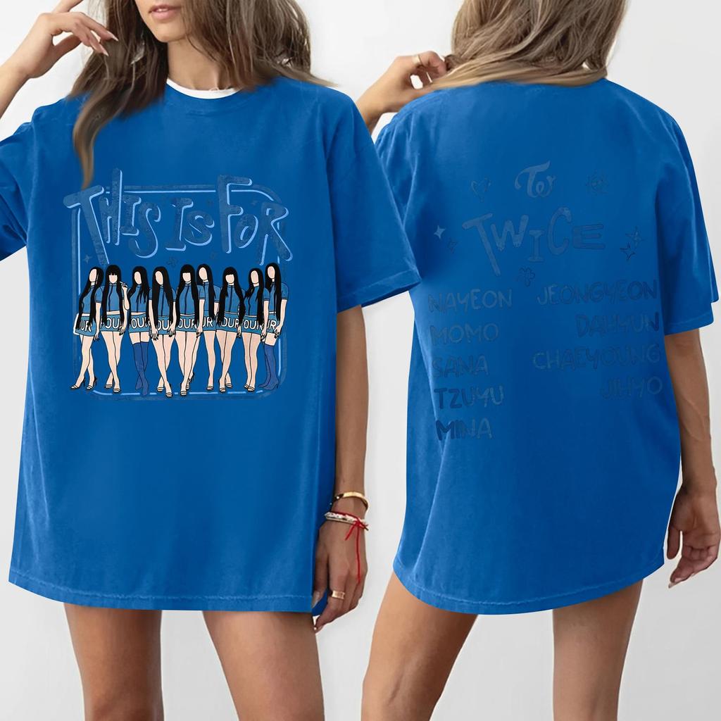 Top Tricou cu Mânecă Scurtă Imprimat cu Gât Rotund pentru Femei