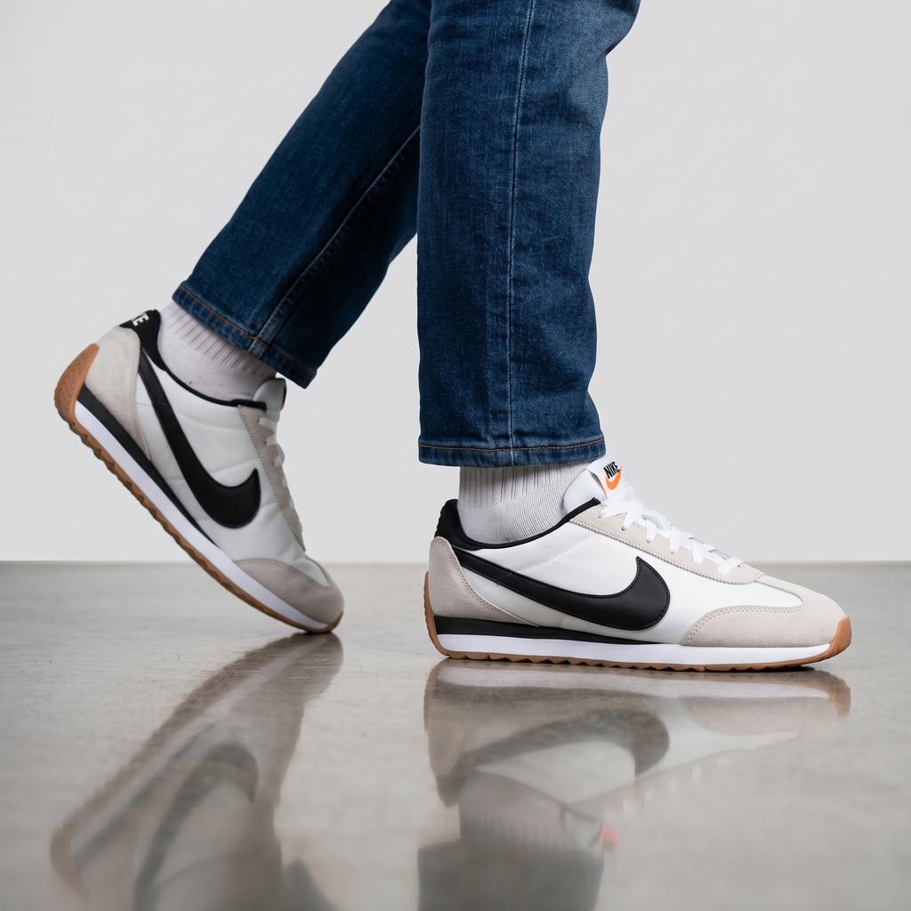 Nike פסיפיק - נעלי סניקרס לגברים נעלי רטרו לבן HQ2052-100 מקורי