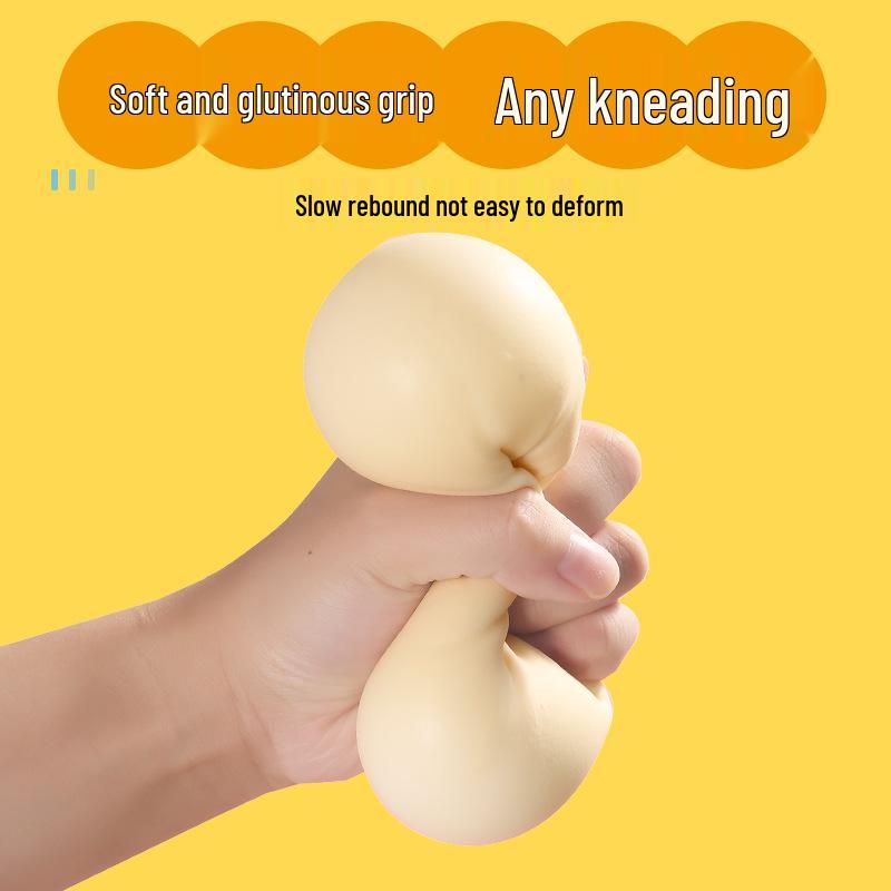 Creative Bun Decompression Toy: Slow Rebound Music Prank Artifact