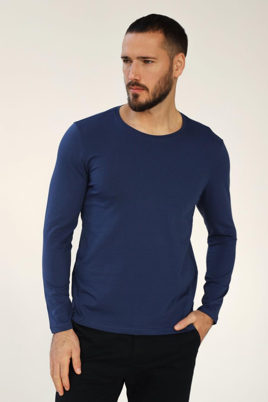 

Жіночий лонгслів German Volf (93749) 48(M) імперська синього кольору