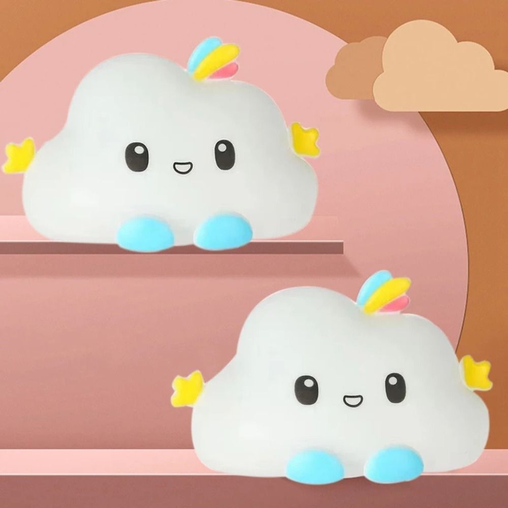 Cute Cloud Night Light Creative Table Lamp Not Dazzling LED Night Light  Bedroom Bedside