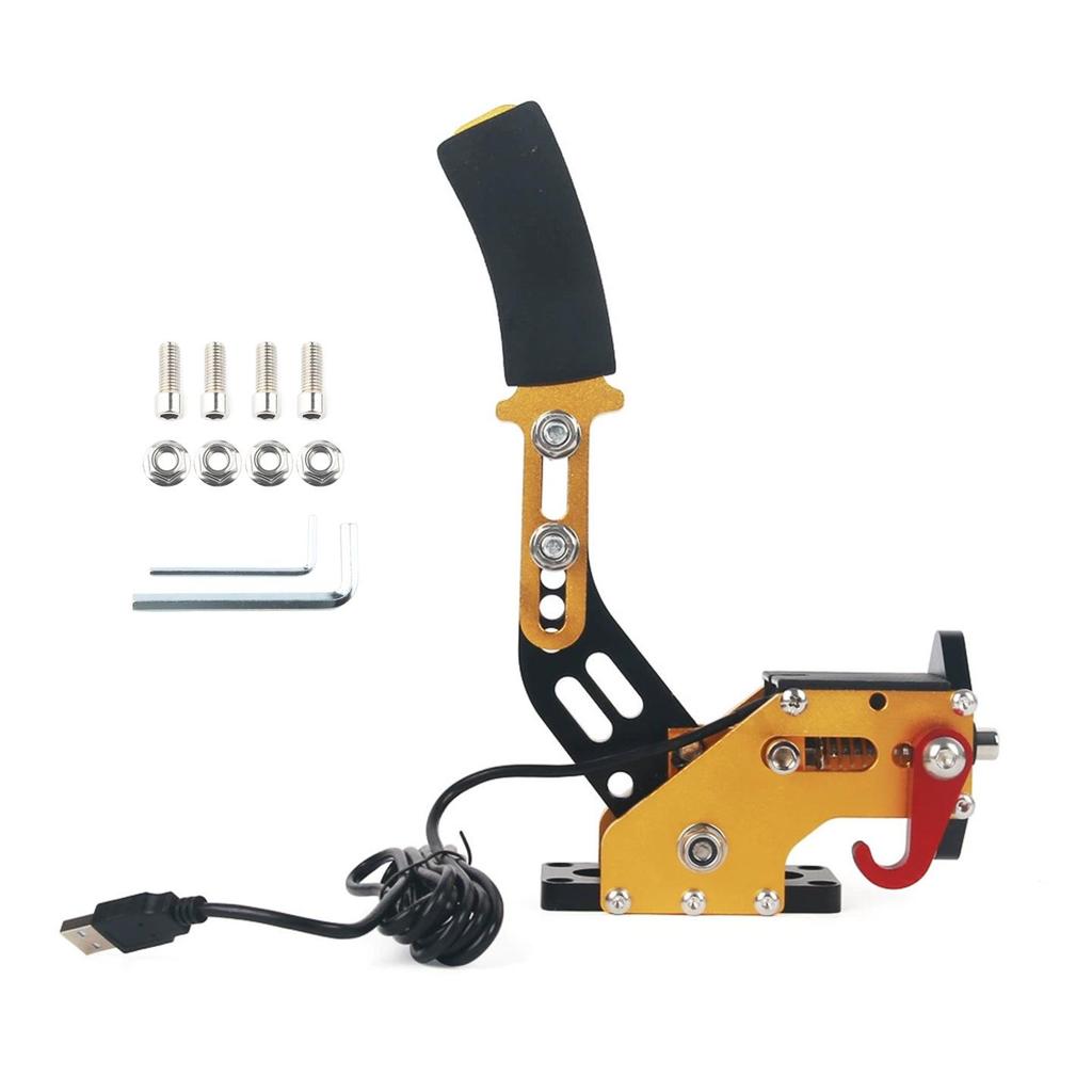 USB-Free Linear Racing Handbrake for PC Steam Simulators