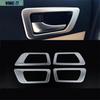 Silver Inner Car Door Handle Bowl Cover Trim Fit For Toyota Highlander 17-19 New