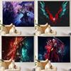 DDevil May Cry Tapestry Wall Hanging Tapestry Art Deco Blanket Curtain Hanging At Home Bedroom Living Room Decor