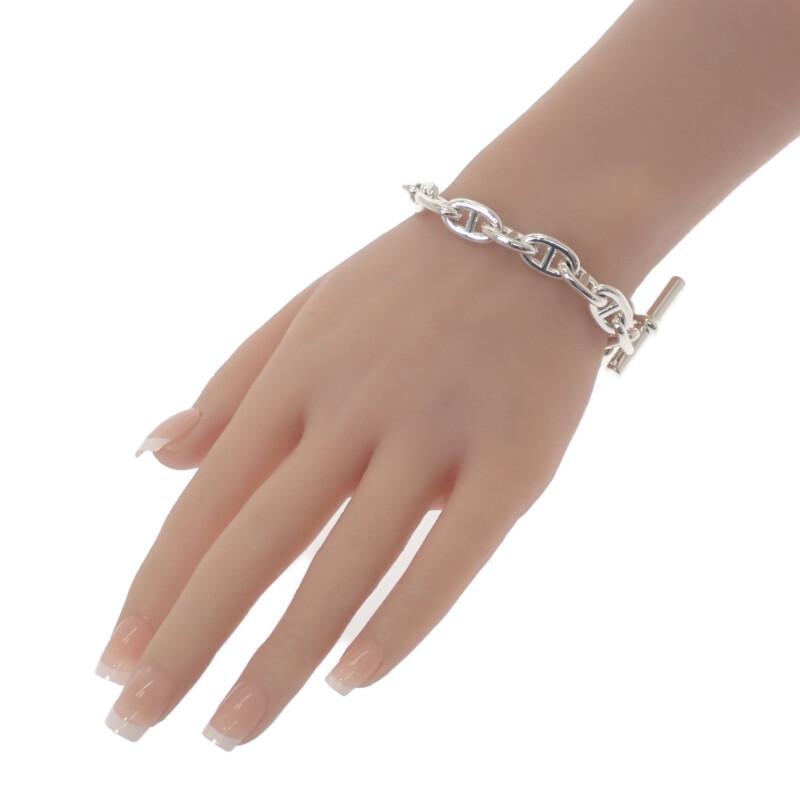 HERMES  H101994B  Bracelet Silver925 Mens