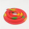 Children's Soft Rubber Toy - Large Green Fake Snake Prank Model