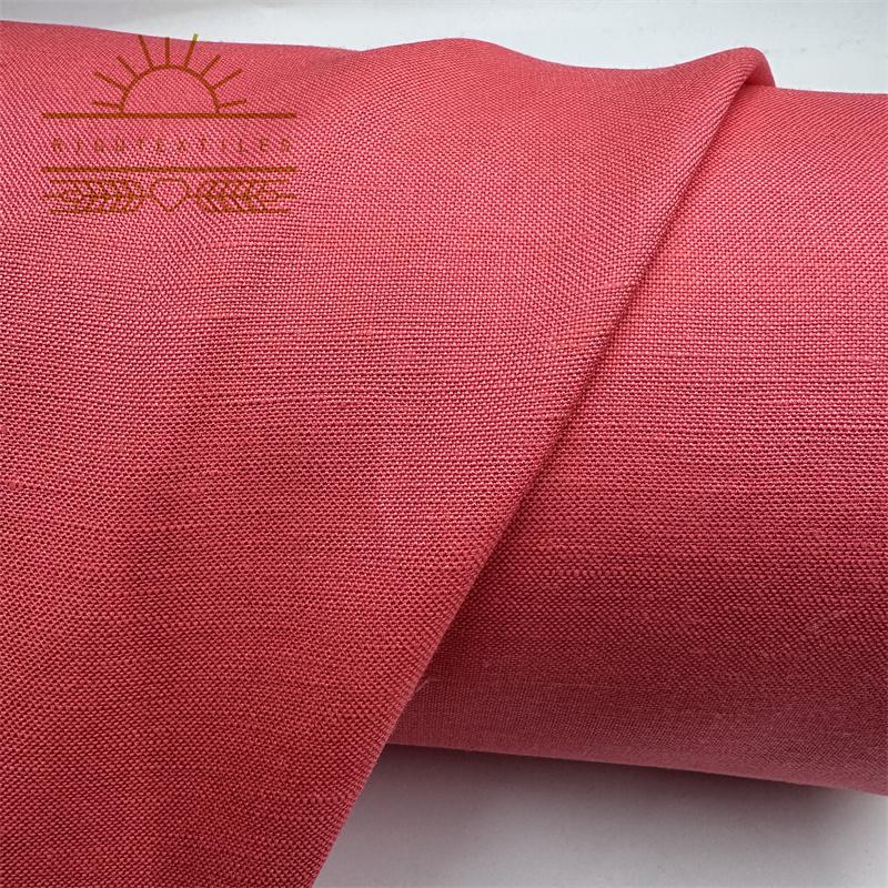 HighThreadCount Viscose Linen Fabric Smooth Texture Ideal For Linen Bedding