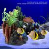 Resin Fish Tank Ornament Ocean Color Artificial Sea Plant Reef Aquarium Landscape  Crab Shelter