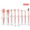 8-teiliges Mini-Reise-Make-up-Pinsel-Set, tragbar, für Lidschatten, Foundation, Pulver, Wimpern, Lippen, Concealer, Rouge, Make-up-Pinsel-Set