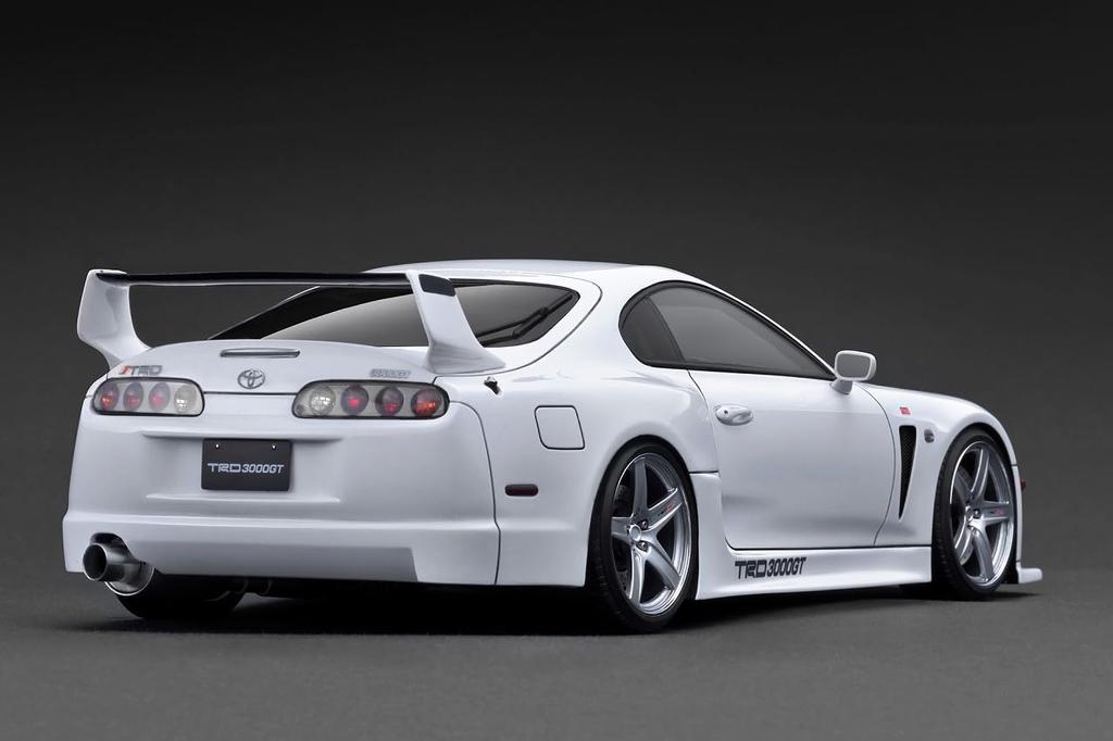 ignition model scale Toyota Supra TRD 3000GT White finished product IG3598 TK.Company 1/18 (A80)