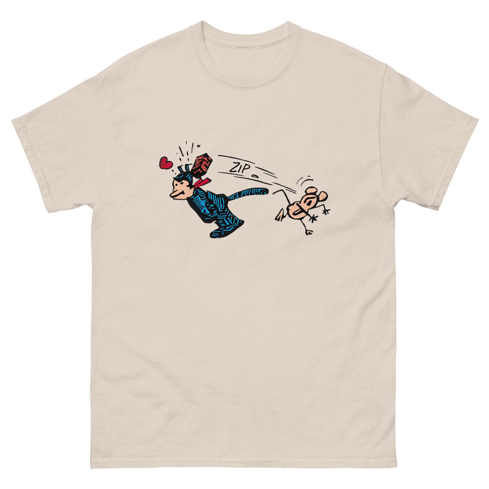 Krazy Ignatz T Shirt | Classic Comic Strip Art | Vintage Cartoon Tee XXL
