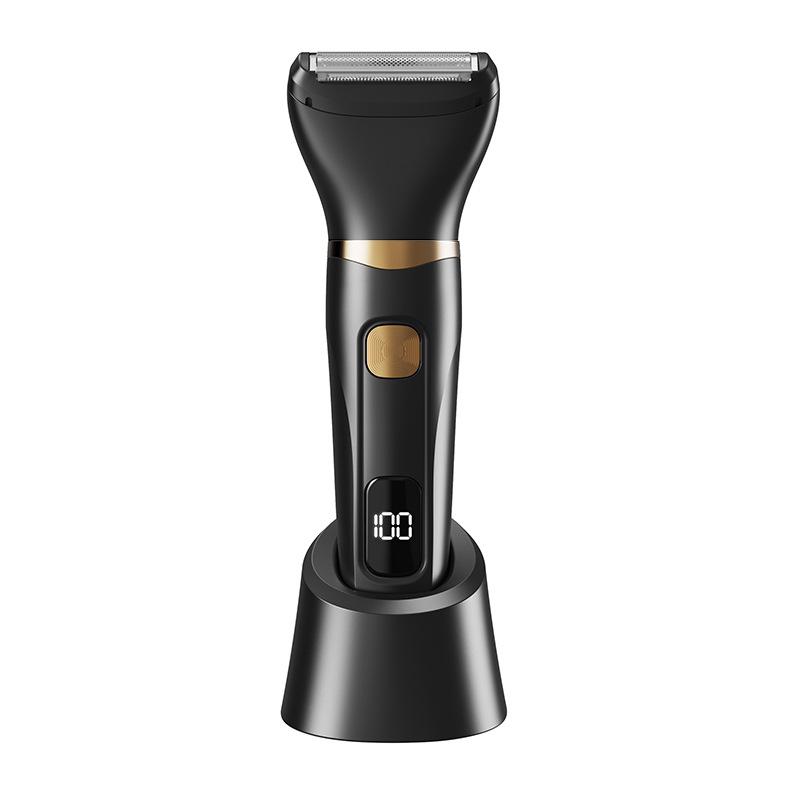 Rechargeable Men's Electric Nose Hair Trimmer & Shaver - Washable Round Head Nasal Cleaner