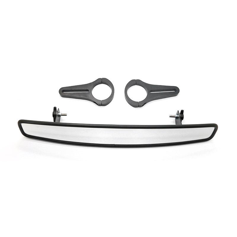 UTV Rückspiegel Mitte 38,5 cm Breit Konvexes Design Spiegel mit 1,75" Klemme für Polaris RZR 800 1000 S 900 XP 1000, Arctic Cat