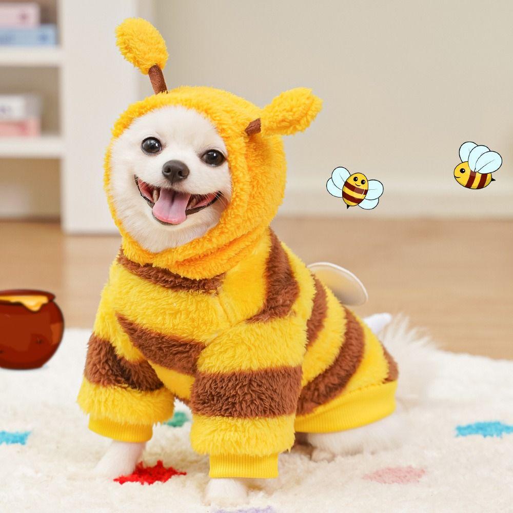 Cartoon Cat Cosplay Clothes Soft Dog Bee Transformation Dress  Holiday Festival