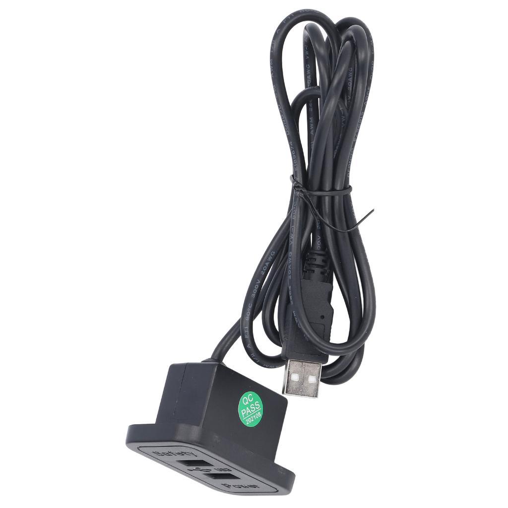 Double USB Charge Station 5V Sofa Recessed USB Power Hub Wiring Board Power Outlet Socket for