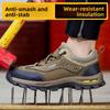 Plastic Toe Cap Safety Shoes for Men Anti Puncture Anti-slip Work Shoes for Industrial Construction Electrician Insulation Shoes