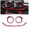 Central Control AC Air Conditioning Warning Light Lamp Strip Cover Trim ABS Accessories For Kia Forte / Cerato / K3  -