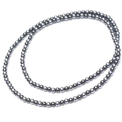 Terahertz Ore Rubber Necklace Magnetic Hematite Health Accessory A Stretchable Rubber Necklace That Can Be Worn Over the Inspected by Public