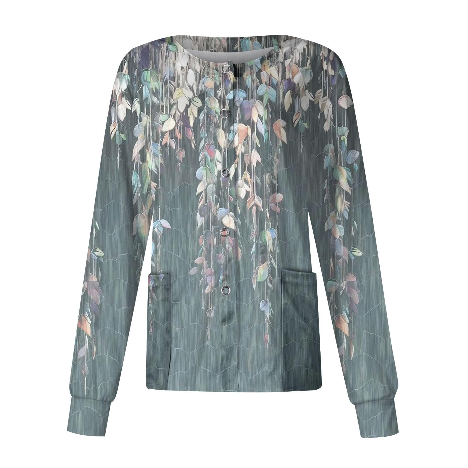 Женский однобортный защитный комбинезон с длинным рукавом и карманом — фото 7