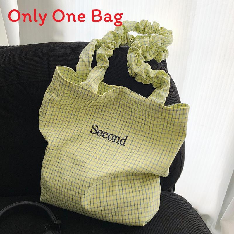 Minimalist Nylon Tote Bag With Top Open Closure And Inner Phone Pocket For Work And Shopping