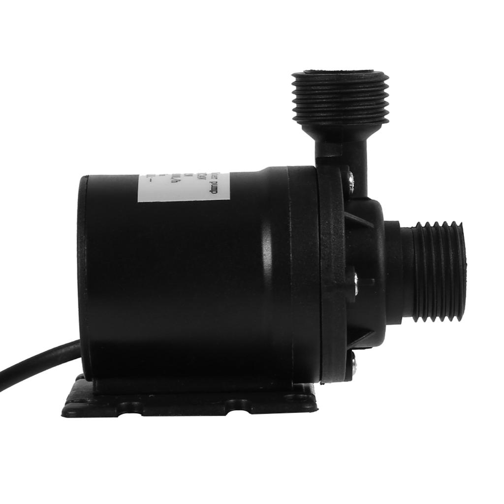 DC 24V Hot Water Circulation Pump Solar Energy Brushless Motor Aquarium Submersible 800L H 5M