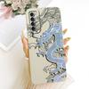 For OPPO Reno4 Pro / Reno4 Fashion Dusk Beach Painting Phone Case For Oppo Reno 4 4Pro 4G Soft Silicone Covers Bumpers