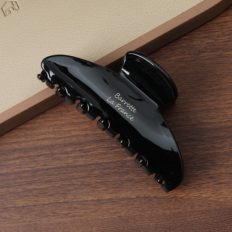 Acetate Large Hairpin Personalized Back Head Ponytail Disc Hair Shark Clip Headgear Fashionable Versatile Grab Clip Hair Accessories